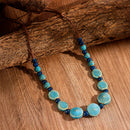 Collar cerámica - Azul