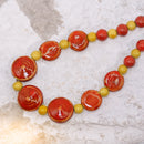 Collar cerámica - Rojo