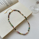 Conjunto Boho-Chic Perlas y Piedras Naturales
