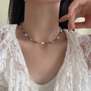 Conjunto Boho-Chic Perlas y Piedras Naturales