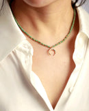 Collar Cuerno Dorado