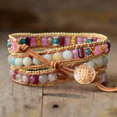 Pulsera Romántica de Cuarzo Rosado - Rincón Zen