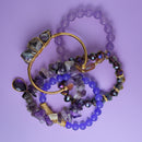 Pulseras Rocas de Amatista
