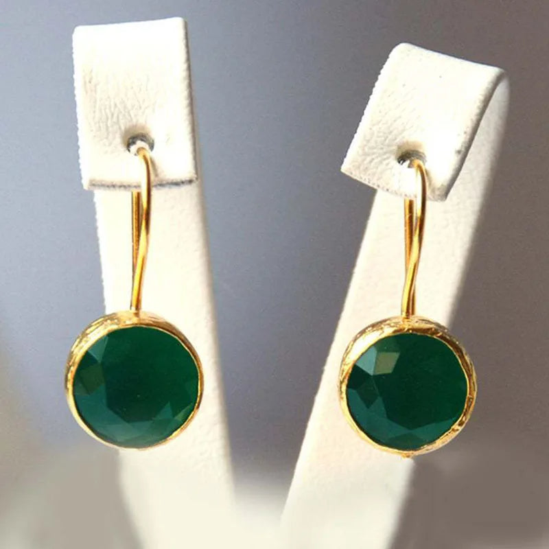 Pendientes Verde Esmeralda