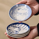 Platos cerámica de Gatos - Set 4