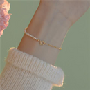 Pulsera Dorada Cadena Fina