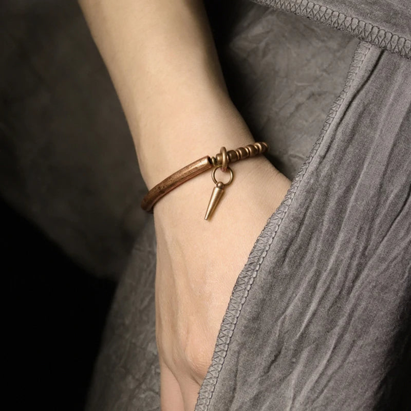 Pulsera de cobre - doble