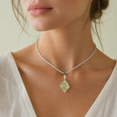 Collar Fluorita Verde