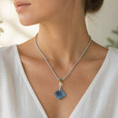 Collar Fluorita Azul