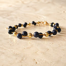 Pulsera Piedra de Arena Azul