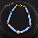 Pulsera de Amatista y Perla