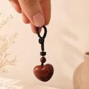 Llavero Corazón de Madera