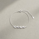 Pulsera Olas Plata