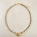 Collar Gota Ojo de Tigre