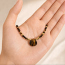 Collar Gota Ojo de Tigre