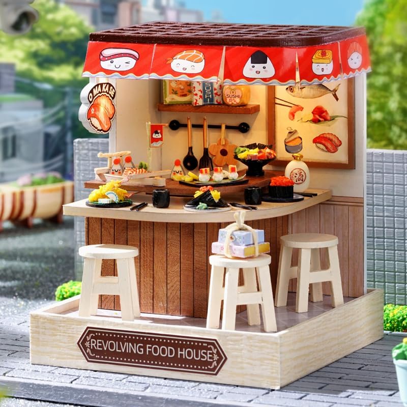 Restaurante de Sushi en Miniatura - Rompecabeza