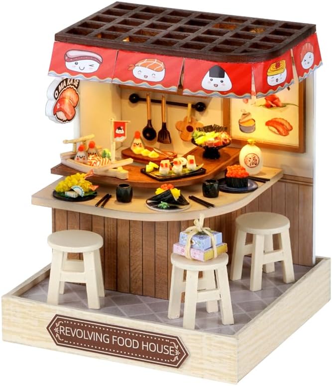 Restaurante de Sushi en Miniatura - Rompecabeza