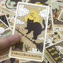 Carta de Tarot  - El tarot de los Gatos
