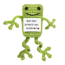 Figura Crochet - Rana Positiva