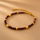 Pulsera Granate Carmesí