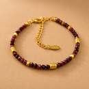Pulsera Granate Carmesí