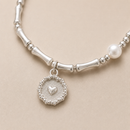 Pulsera Amor Plateado