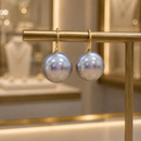 Aros Perla Gris