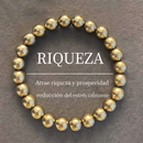 Pulsera Núcleo Dorado