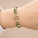 Brazalete de Jaspe Verde
