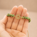 Brazalete de Jaspe Verde