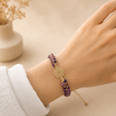 Pulsera de Jaspe Morado