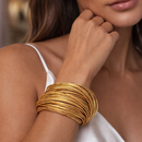 Bracalete Órbita Dorada