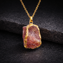 Collar Corazón Fresa