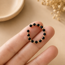 Anillo de Ágata Negra