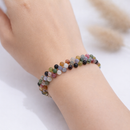 Pulsera Turmalinas de Colores - Triple