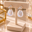 Aros Perla Irregular y Red de Circones
