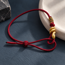 Pulsera Cordón Rojo Serpiente