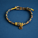 Pulsera de la Suerte – Sabiduría Azul (Rata)