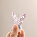 Atrapasol Mariposa de Cristal - Rosada
