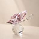 Atrapasol Mariposa de Cristal - Rosada
