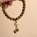 Pulsera Sándalo - Loto Madera