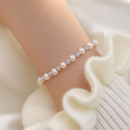 Pulsera Dorada Perlas