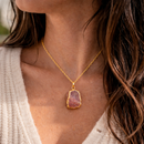 Collar Corazón Fresa