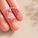 Anillo de Turmalina Rosa