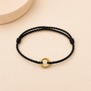 Pulsera Tibetana Abundancia Negra