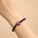 Pulsera Corazón Amatista