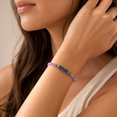 Pulsera Amatista Drusa Rectangular