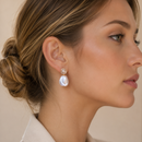 Aros Perla Irregular y Red de Circones