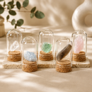 Colección de 9 Minerales en Cúpula