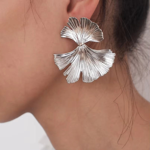 Pendientes Hoja de Ginkgo